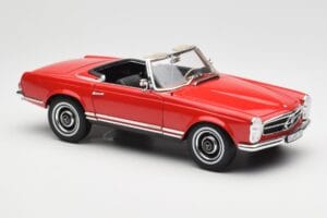 Mercedes 230 SL W113 Pagoda Rot Norev 1:18 B660640596 Druckguss — Bild 6 von 8