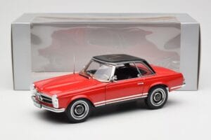 Mercedes 230 SL W113 Pagoda Rot Norev 1:18 B660640596 Druckguss — Bild 8 von 8