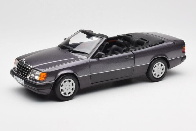Mercedes 300 CE-24 W124 Cabriolet Lila Metallic Norev 1:18 183567 Druckguss