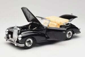Mercedes 300 S W188 Cabriolet Schwarz Tchibo 1:18 36782 Druckguss — Bild 2 von 8