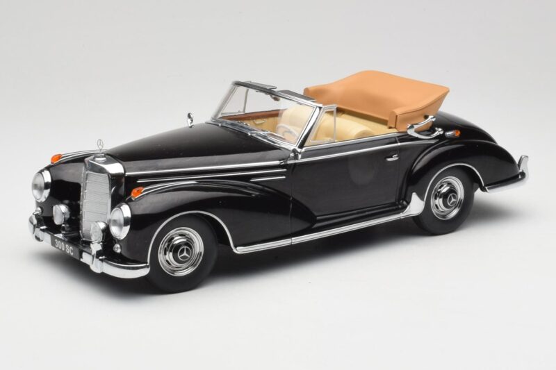 Mercedes 300 SC W188 Cabriolet Schwarz KK-Scale 1:18 KKDC180941 Druckguss