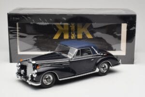 Mercedes 300 SC W188 Cabriolet Softtop Dunkelblau KK-Scale 1:18 KKDC180944 Druckguss — Bild 6 von 6