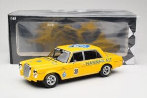 Mercedes 300 SEL 6.8 W109 #38 H. Heyer Season Finale Hockenheim 1971 Minichamps 1:18 155713438 Druckguss — Bild 6 von 6