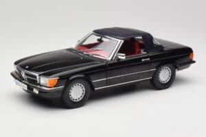 Mercedes 300 SL R107 Schwarz Norev 1:18 183511 Druckguss