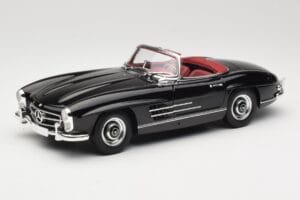Mercedes 300 SL W198 Roadster Schwarz Minichamps 1:18 180039036 Druckguss