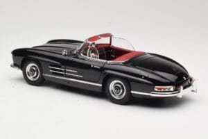 Mercedes 300 SL W198 Roadster Schwarz Minichamps 1:18 180039036 Druckguss — Bild 7 von 8