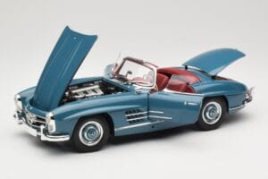 Mercedes 300 SL W198 Roadster Blau Minichamps 1:18 180039035 Druckguss — Bild 2 von 8