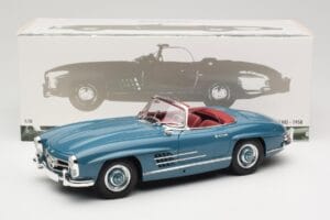 Mercedes 300 SL W198 Roadster Blau Minichamps 1:18 180039035 Druckguss — Bild 8 von 8