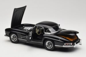 Mercedes 300 SL W198 Roadster With Hardtop Schwarz Minichamps 1:18 180039040 Druckguss — Bild 5 von 8