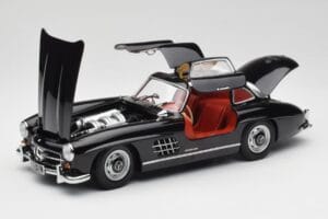 Mercedes 300 SL W198 Schwarz Minichamps 1:18 180039004 Druckguss — Bild 2 von 8