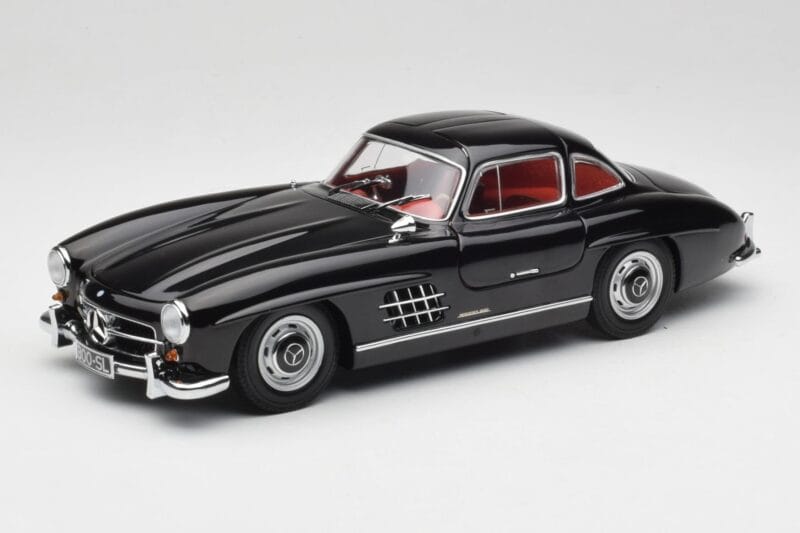 Mercedes 300 SL W198 Schwarz Minichamps 1:18 180039004 Druckguss