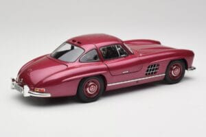 Mercedes 300 SL W198 Feuerrot Minichamps 1:18 180039008 Druckguss — Bild 3 von 8