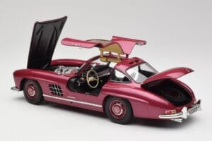 Mercedes 300 SL W198 Feuerrot Minichamps 1:18 180039008 Druckguss — Bild 5 von 8