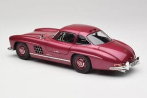 Mercedes 300 SL W198 Feuerrot Minichamps 1:18 180039008 Druckguss — Bild 7 von 8