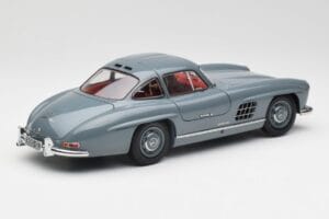 Mercedes 300 SL W198 Graphite Grau Minichamps 1:18 180039005 Druckguss — Bild 3 von 8