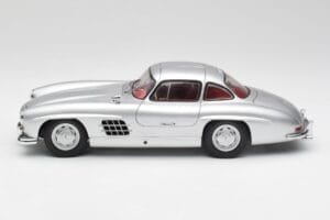 Mercedes 300 SL W198 Gullwing Silber Minichamps 1:18 180039000 Druckguss — Bild 4 von 8