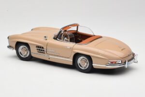 Mercedes 300 SL W198 Roadster Hellbraun Minichamps 1:18 180039032 Druckguss — Bild 7 von 8