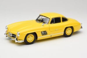 Mercedes 300 SL W198 Hellgelb Minichamps 1:18 180039009 Druckguss