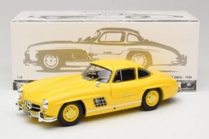 Mercedes 300 SL W198 Hellgelb Minichamps 1:18 180039009 Druckguss — Bild 8 von 8