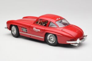 Mercedes 300 SL W198 Red Metallic Bburago 1:18 3013-M1 Druckguss — Bild 7 von 8