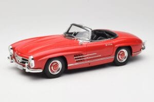 Mercedes 300 SL W198 Roadster Rot Mit Hardtop Minichamps 1:18 180039041 Druckguss