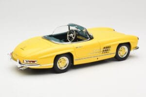 Mercedes 300 SL W198 Roadster Hardtop Signal Yellow Minichamps 1:18 180039044 Druckguss — Bild 4 von 9