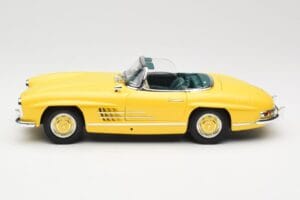 Mercedes 300 SL W198 Roadster Hardtop Signal Yellow Minichamps 1:18 180039044 Druckguss — Bild 5 von 9