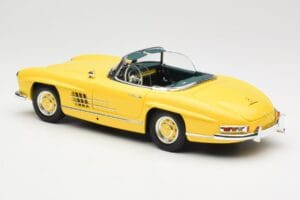 Mercedes 300 SL W198 Roadster Hardtop Signal Yellow Minichamps 1:18 180039044 Druckguss — Bild 8 von 9