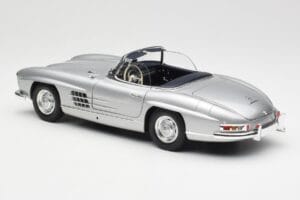 Mercedes 300 SL W198 Roadster Silver Metallic Minichamps 1:18 180039030 Druckguss — Bild 7 von 8