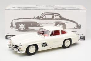 Mercedes 300 SL W198 Weiß Minichamps 1:18 180039006 Druckguss — Bild 8 von 8