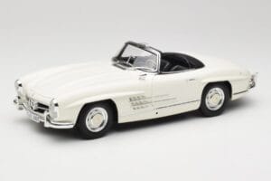 Mercedes 300 SL W198 Roadster Weiß Mit Softtop Minichamps 1:18 180039034 Druckguss