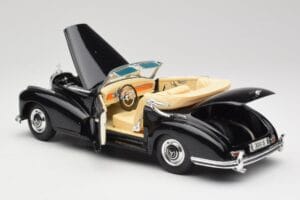 Mercedes 300SC W188 Obsidian Schwarz Maisto 1:18 806B Druckguss — Bild 5 von 8