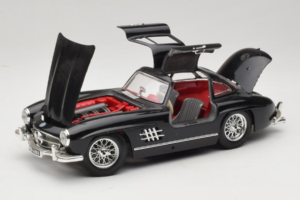 Mercedes 300SL Schwarz Bburago 1:18 3015-M3 Druckguss — Bild 2 von 8