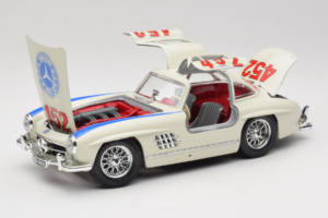 Mercedes 300SL #452 Mille Miglia 1955 Weiß Bburago 1:18 3015-M2 Druckguss — Bild 2 von 8