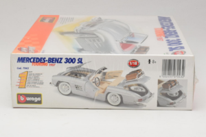 Mercedes 300SL Roadster Silber Bburago 1:18 7043 Druckguss — Bild 4 von 4