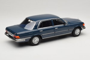 Mercedes 350 SEL W116 Hansa Blue Norev 1:18 183976 Druckguss — Bild 3 von 8