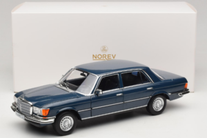 Mercedes 350 SEL W116 Hansa Blue Norev 1:18 183976 Druckguss — Bild 8 von 8