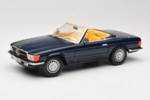 Mercedes 350 SL R107 Dunkelblau Sun Star 1:18 MB003 Druckguss