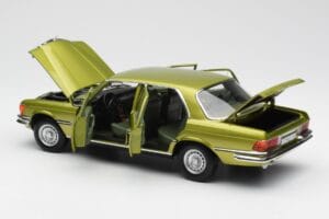 Mercedes 450 SEL W116 Citrus Grün Händler Edition Norev 1:18 B66040683 Druckguss — Bild 5 von 8
