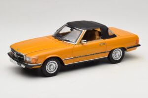 Mercedes 450 SL R107 Cayenne Orange Norev 1:18 183350 Druckguss — Bild 3 von 10