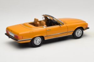 Mercedes 450 SL R107 Cayenne Orange Norev 1:18 183350 Druckguss — Bild 4 von 10