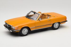 Mercedes 450 SL R107 Cayenne Orange Norev 1:18 183350 Druckguss