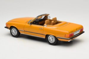 Mercedes 450 SL R107 Cayenne Orange Norev 1:18 183350 Druckguss — Bild 9 von 10