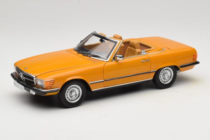 Mercedes 450 SL R107 Cayenne Orange Norev 1:18 183350 Druckguss