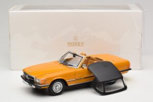 Mercedes 450 SL R107 Cayenne Orange Norev 1:18 183350 Druckguss — Bild 10 von 10