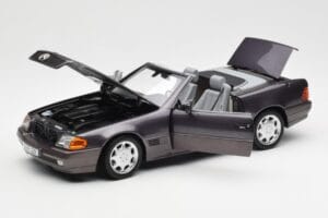 Mercedes 500 SL R129 Bornit Metallic Händler Edition Norev 1:18 B66040655 Druckguss — Bild 3 von 13
