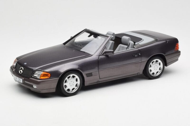 Mercedes 500 SL R129 Bornit Metallic Händler Edition Norev 1:18 B66040655 Druckguss