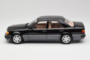 Mercedes 500E W124 Schwarz Limitierte Auflage Norev 1:18 183949 Druckguss — Bild 4 von 12