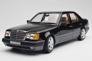 Mercedes 500E W124 Schwarz Limitierte Auflage Norev 1:18 183949 Druckguss — Bild 9 von 12