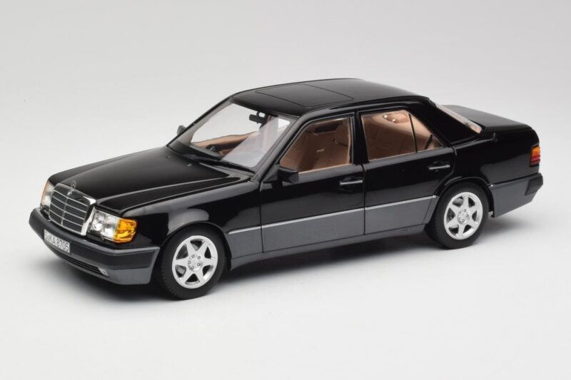 Mercedes 500E W124 Schwarz Limitierte Auflage Norev 1:18 183949 Druckguss